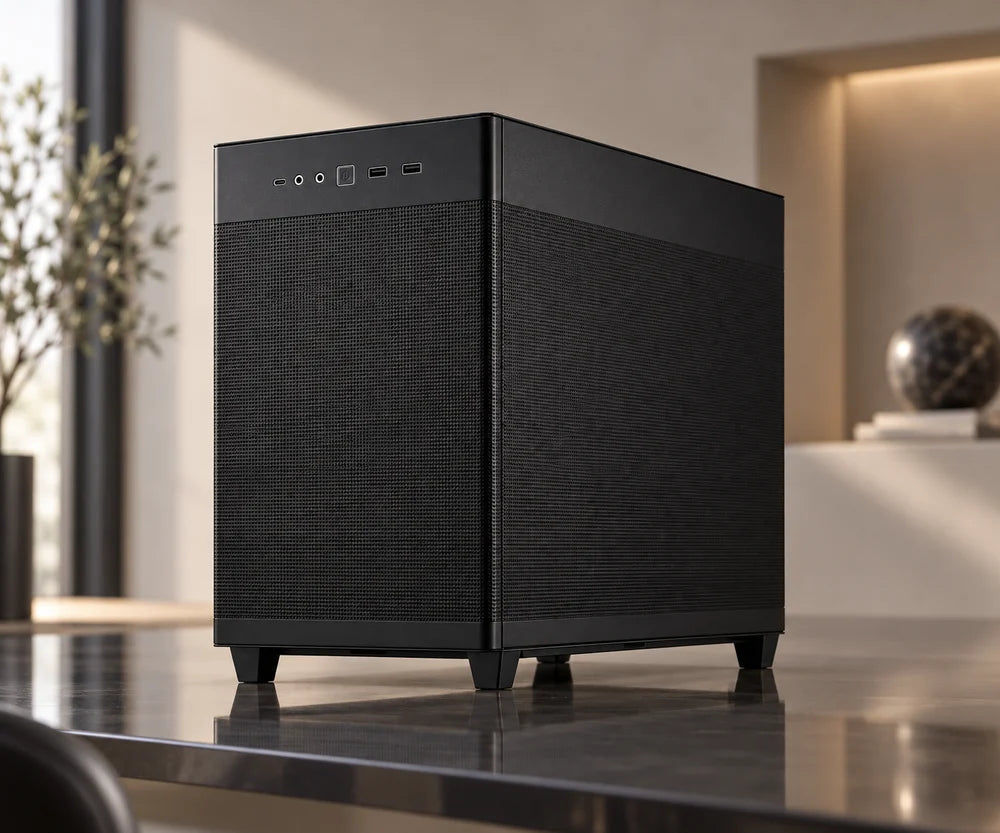 ASUS PRIME AP201 MicroATX Mini Tower Black