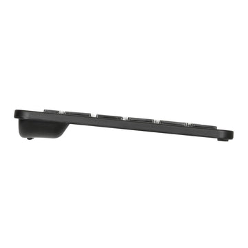 Targus AKB863BE, Full-size (100%), Wireless, Bluetooth, Membrane, AZERTY, Black