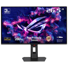 ASUS ROG Strix OLED XG27ACDMS, 67.3 cm (26.5"), 2560 x 1440 pixels, Quad HD, QD-OLED, 0.03 ms, Black