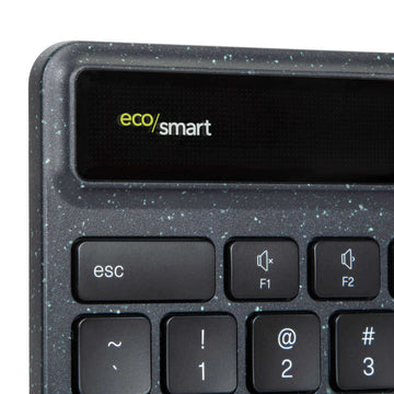 Targus EcoSmart AKB868UK, Wireless, Bluetooth, Scissor key switch, QWERTY, LED, Black