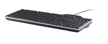 DELL KB813, Full-size (100%), USB, QWERTY, Black