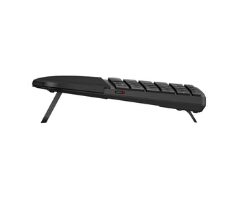 HP 685 Comfort Dual-Mode Keyboard, Full-size (100%), Wireless, RF Wireless + Bluetooth, Membrane, Black