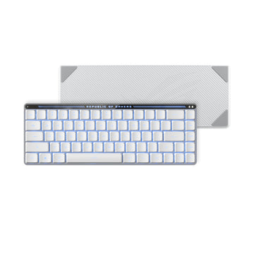 ASUS ROG Falchion RX Low Profile, Wired & Wireless, USB + RF Wireless + Bluetooth, Optical key switch, RGB LED, White, Mouse included