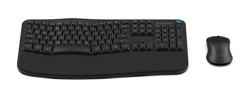 JLab Flow Mouse & Keyboard Bundle, Full-size (100%), Wired & Wireless, RF Wireless + Bluetooth, Black, Mouse included