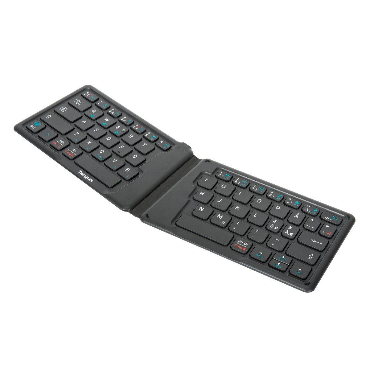 Targus AKF003NO, Mini, Wireless, Bluetooth, QWERTY, Black