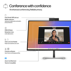 HP Series 5 Pro 27 inch QHD USB-C Conferencing Monitor - 527pm, 68.6 cm (27"), 2560 x 1440 pixels, 5 ms