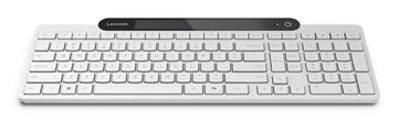 Lenovo 800, Full-size (100%), Wireless, Bluetooth, Plunger key switch, White
