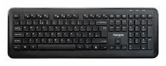 Targus AKM610UK, Full-size (100%), Wireless, RF Wireless, QWERTY, Black, Mouse included