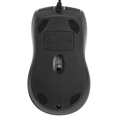 Targus AKM622UK, Full-size (100%), Wired, USB, QWERTY, Black, Mouse included
