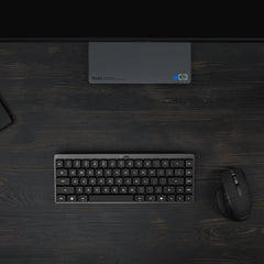 ASUS ProArt Keyboard KD300, Wireless, USB + RF Wireless + Bluetooth, Mechanical, QWERTY, RGB LED, Black