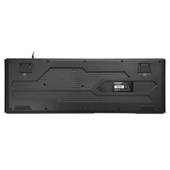VIDA GAMER BLK 4IN1 USB KB MS HS KIT, Wired, USB, Membrane, QWERTY, RGB LED, Black