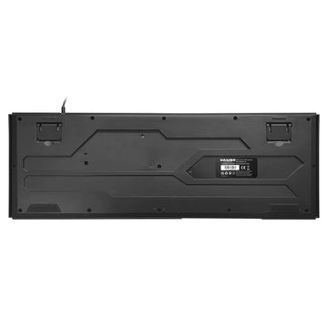 VIDA GAMER BLK 4IN1 USB KB MS HS KIT, Wired, USB, Membrane, QWERTY, RGB LED, Black