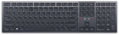 DELL Pro Premium Collaboration Keyboard - KB900 - US International (QWERTY), Full-size (100%), Wireless, RF Wireless + Bluetooth, Scissor key switch, QWERTY, Graphite