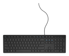 DELL KB216, Full-size (100%), Wired, USB, QWERTY, Black