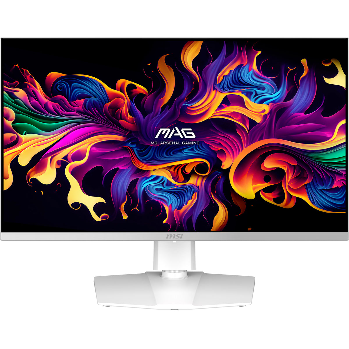 MSI MAG 272QPW QD-OLED X28, 67.3 cm (26.5"), 2560 x 1440 pixels, Wide Quad HD, QD-OLED, 0.031 ms, White