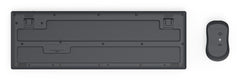 Hama WKM-100, Wireless, RF Wireless, Membrane, QWERTY, Black, Mouse included