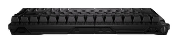 ASUS ROG Falcata, Wired & Wireless, USB + RF Wireless + Bluetooth, Magnetic-mechanical key switch, QWERTY, RGB LED, Black
