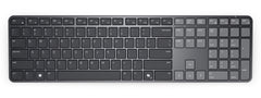 DELL Pro 7 Slim KB726, Full-size (100%), Wireless, RF Wireless + Bluetooth, Scissor key switch, QWERTY, Graphite