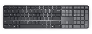 DELL Pro 7 Slim KB726, Full-size (100%), Wireless, RF Wireless + Bluetooth, Scissor key switch, QWERTY, Graphite