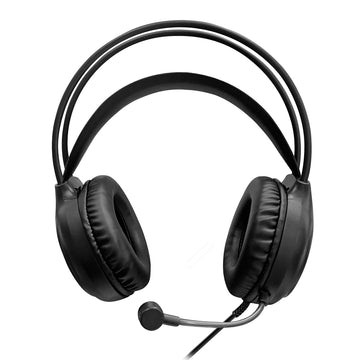 VIDA GAMER BLK 4IN1 USB KB MS HS KIT, Wired, USB, Membrane, QWERTY, RGB LED, Black