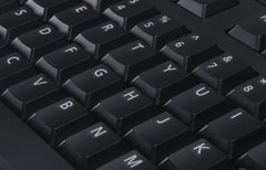 DELL KB522, Full-size (100%), Wired, USB, Plunger key switch, QWERTY, Black