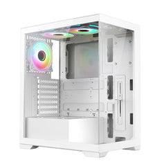 VIDA VETRO-WHT Computer Case Tower White