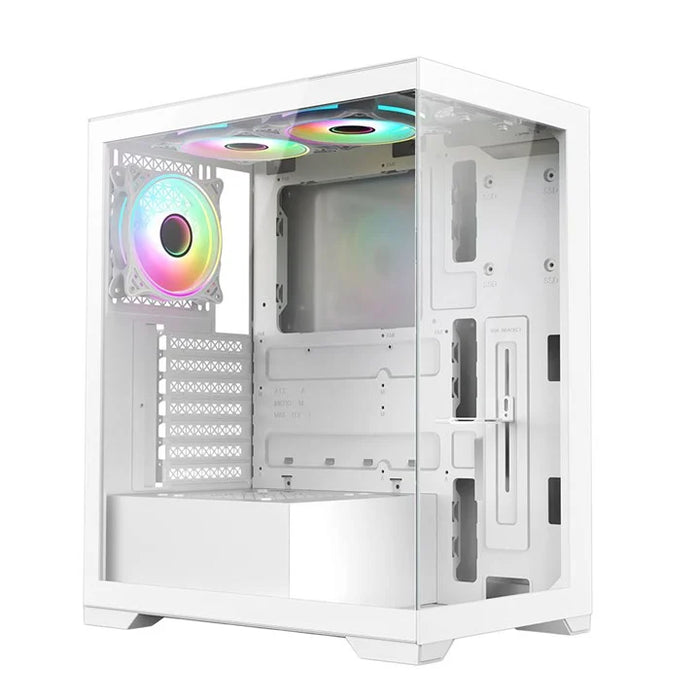 VIDA VETRO-WHT Computer Case Tower White