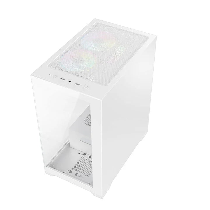 VIDA VETRO-WHT Computer Case Tower White
