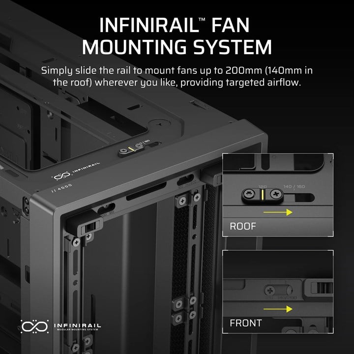 Corsair FRAME 4000D Midi Tower Black