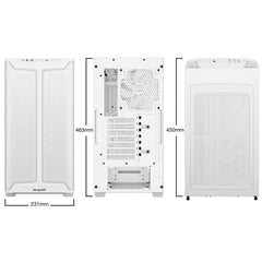 Be Quiet! Pure Base 501 DX White Midi Tower