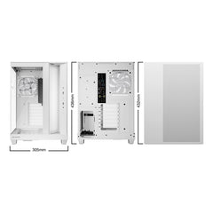 Be Quiet! Light Base 500 LX White Midi Tower
