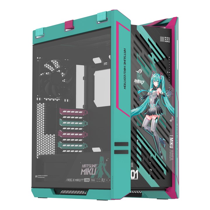 ASUS ROG Strix Helios II Hatsune Miku Edition Midi Tower Multicolour