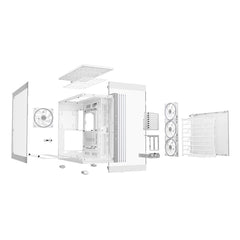 Be Quiet! LIGHT BASE 900 DX White Full Tower