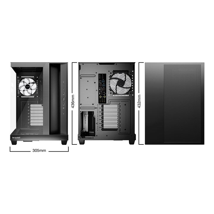 Be Quiet! Light Base 500 LX Black Midi Tower