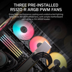 Corsair 3500X RS-R ARGB Midi Tower Black