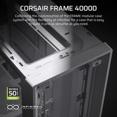 Corsair FRAME 4000D Midi Tower White