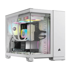 Corsair 2500X RGB Micro Tower White