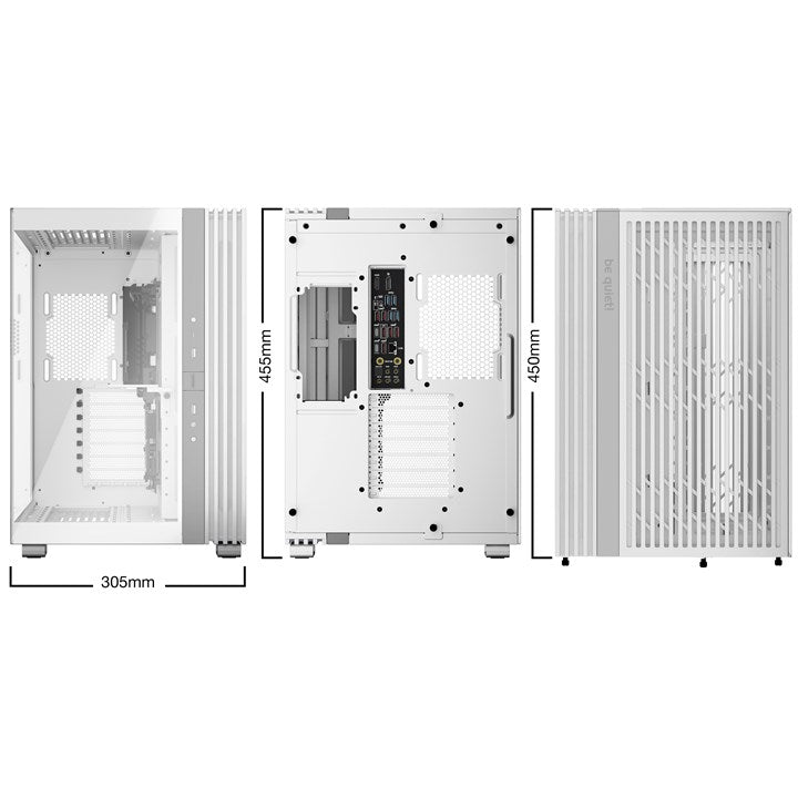 Be Quiet! LIGHT BASE 600 DX White Midi Tower