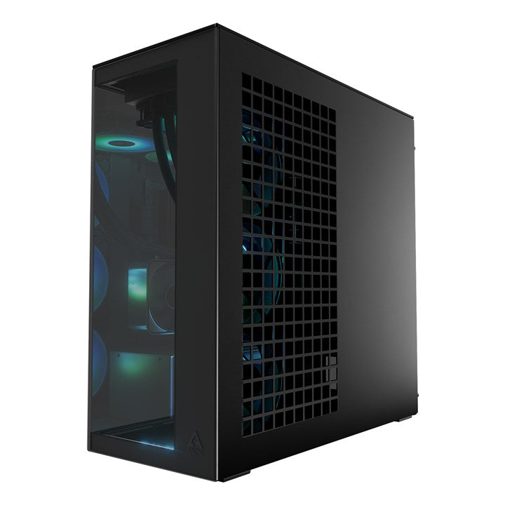 ARCTIC Xtender VG (Black) Premium E-ATX PC Case with Vertical GPU Mounting