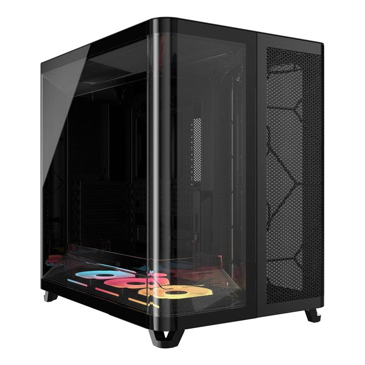 Corsair AIR 5400 LX-R RGB iCUE LINK Midi Tower Black