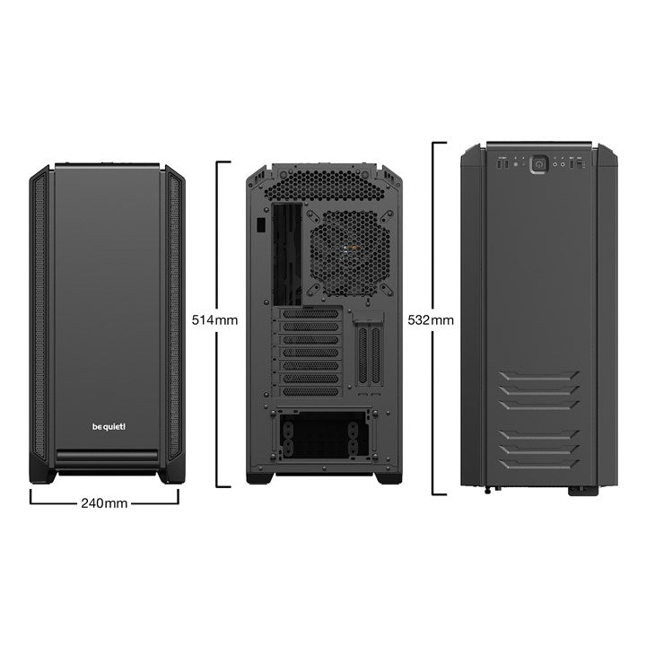 Be Quiet! Silent Base 601 Midi Tower Black
