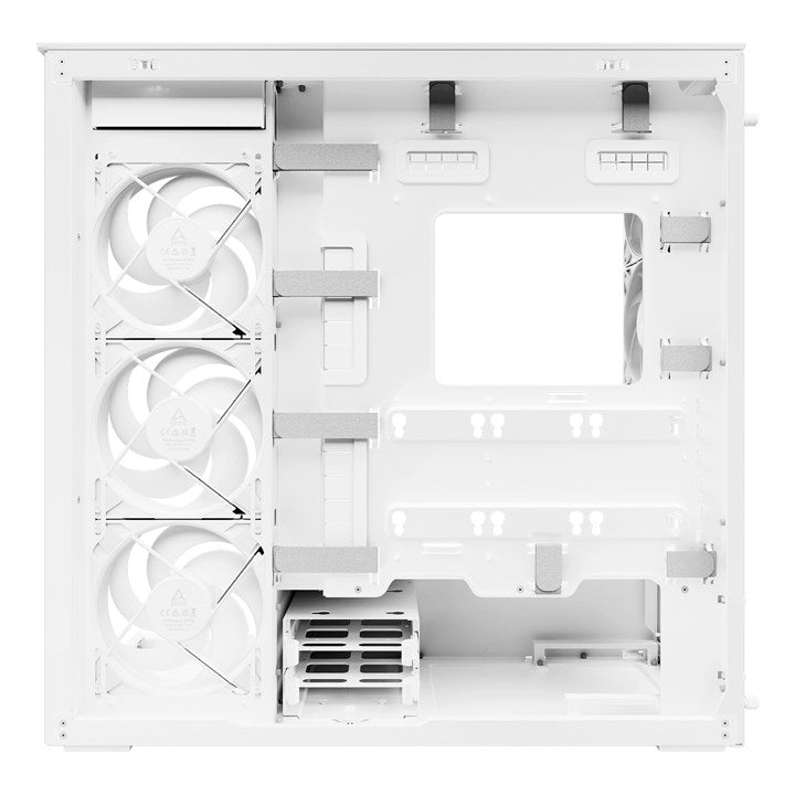 ARCTIC Xtender VG (White) Premium E-ATX PC Case with Vertical GPU Mounting