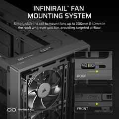 Corsair FRAME 4000D RS Midi Tower Black