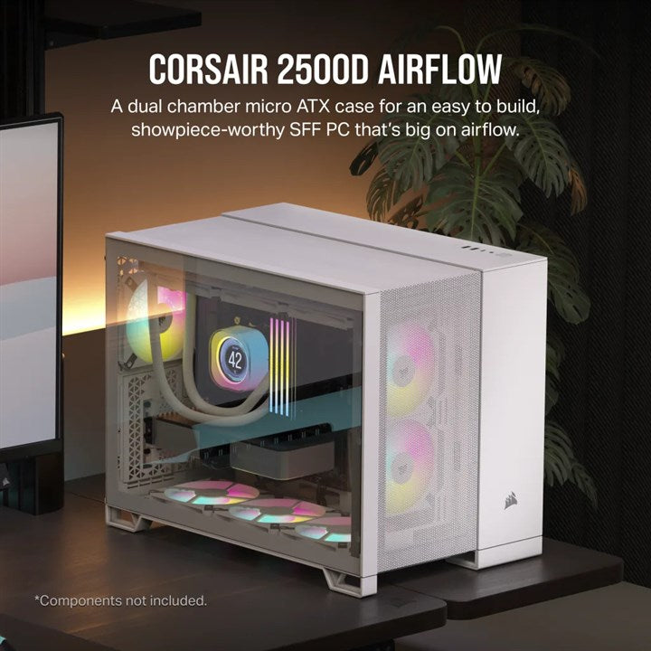 Corsair 2500D AIRFLOW Midi Tower White