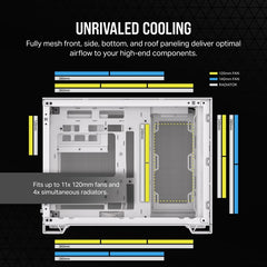 Corsair 2500D AIRFLOW Midi Tower White