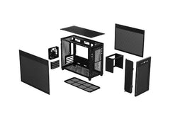 ASUS PRIME AP201 MicroATX Mini Tower Black