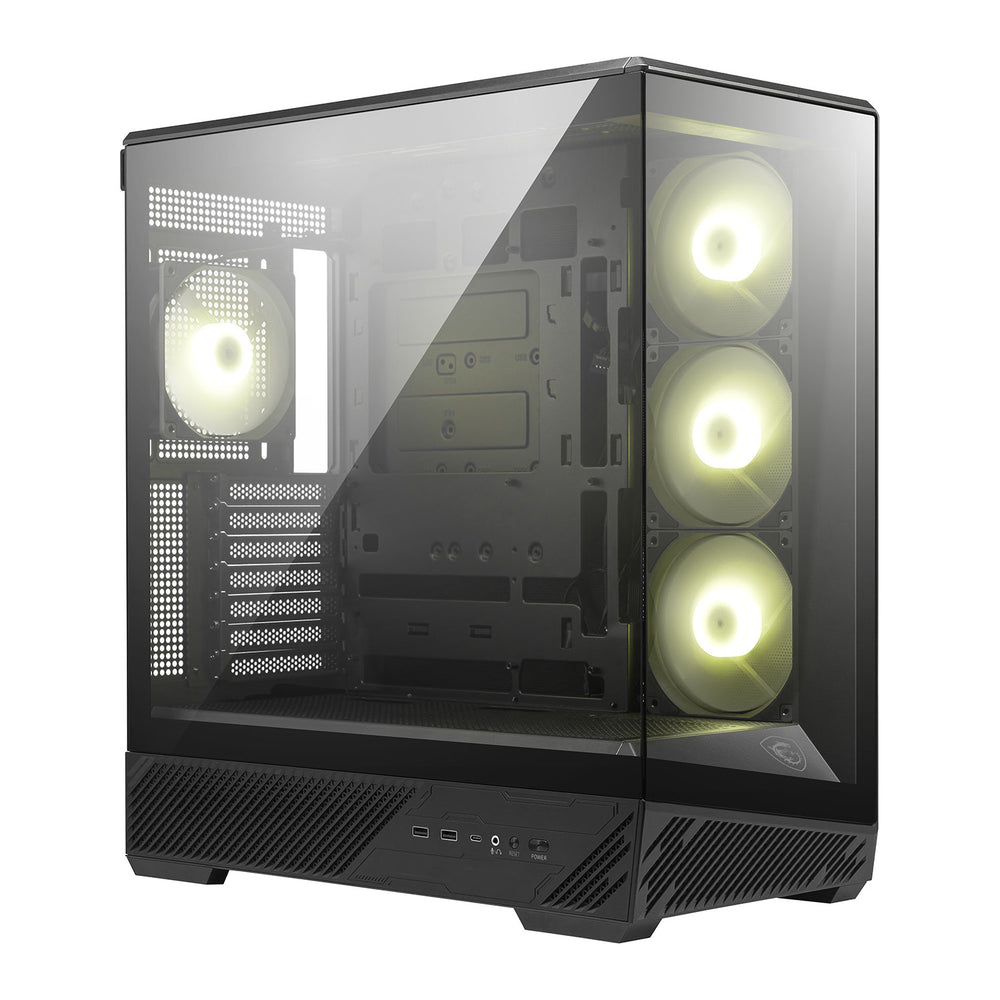 MSI MAG PANO 130R PZ Computer Case Midi Tower Black