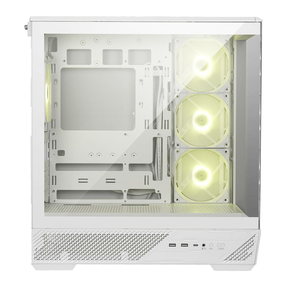 MSI MAG PANO 130R PZ WHITE Computer Case Midi Tower