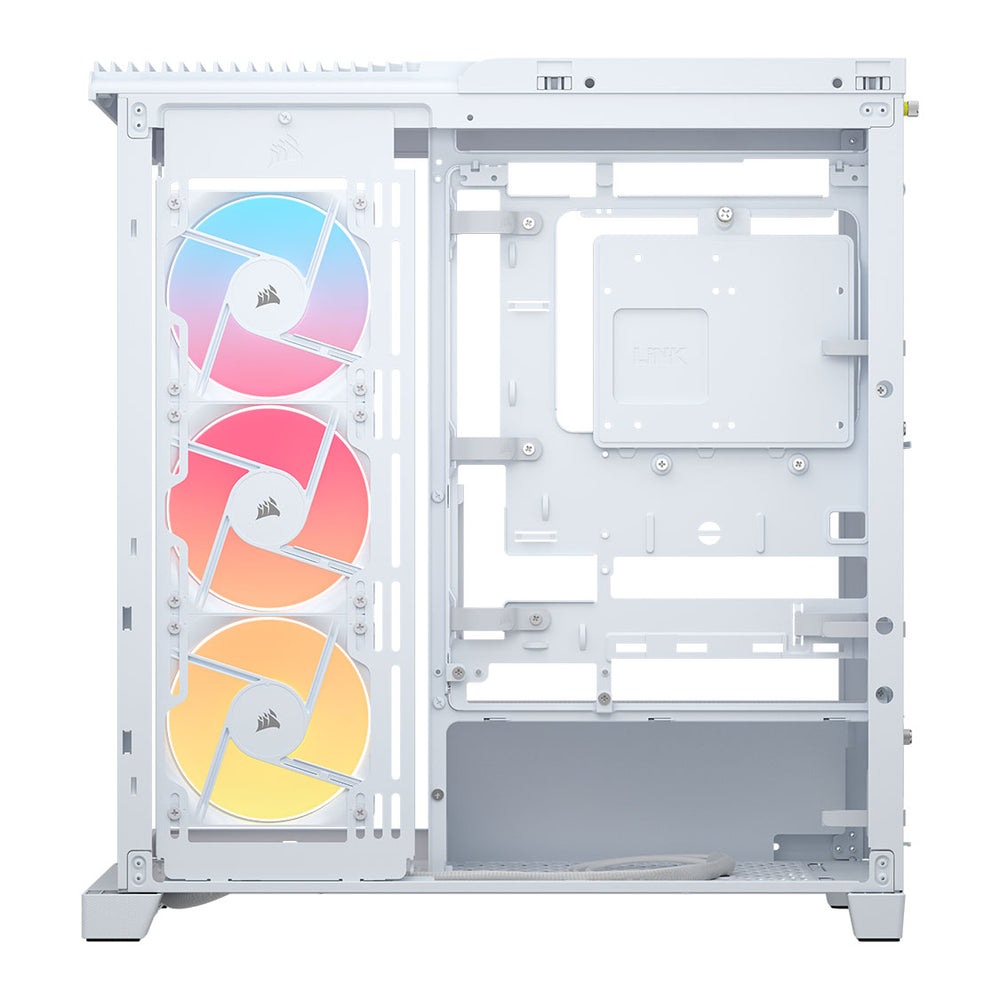 Corsair 4500X RS-R ARGB Tempered Glass Mid-Tower, White Midi Tower
