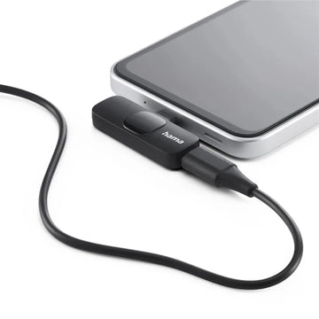 Hama Smart Wireless Black Lavalier/Lapel microphone